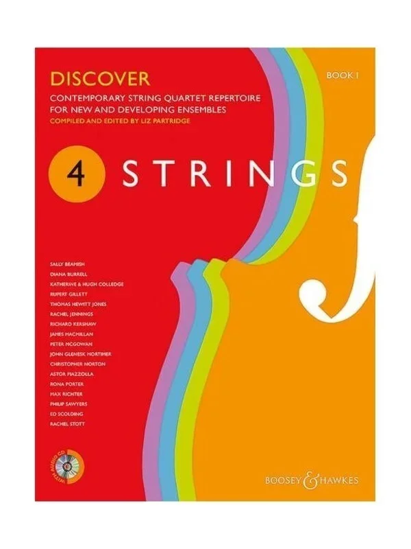 4 Strings – Discover Book 1 String Quartet Parts (Set Of Parts) Book