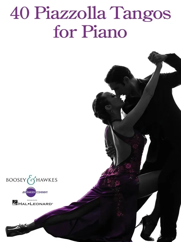 40 Piazzolla Tangos For Piano (Softcover Book)