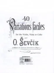 40 Variations, Op. 3 – Piano Accompaniment