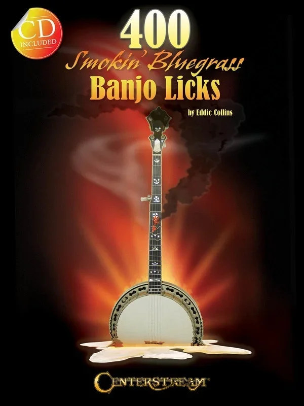 400 Smokin Bluegrass Banjo Licks Book/CD