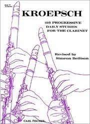 416 Progressive Daily Studies, Volume 4 – Clarinet