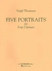 5 Portraits for 4 Clarinets – Clarinet Quartet