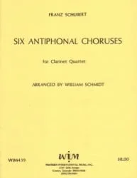 6 Antiphonal Choruses – Clarinet Quartet