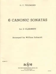 6 Canonic Sonatas – Clarinet Duet