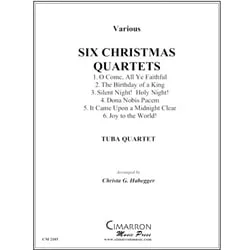 6 Christmas Quartets – Tuba Quartet