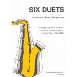 6 Duets – Alto and Tenor Sax Duet