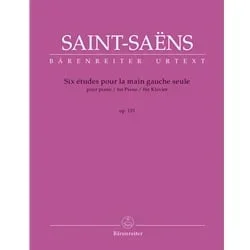 6 Etudes pour la main gauche seule, Op. 135 – Piano