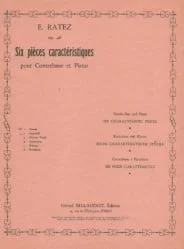 6 Pieces Caracteristiques: Cantabile, Op. 46, No. 2 – String Bass and Piano