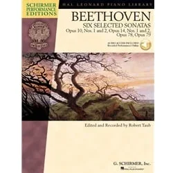 6 Selected Sonatas (Book/2 CDs) – Piano