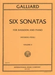 6 Sonatas, Vol. 2 – Bassoon and Piano