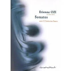 6 Sonates (Sonatas), Volume 1 (Nos. 1 and 3) – Bass Clarinet Duet
