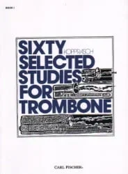 60 Selected Studies, Volume 1 – Trombone