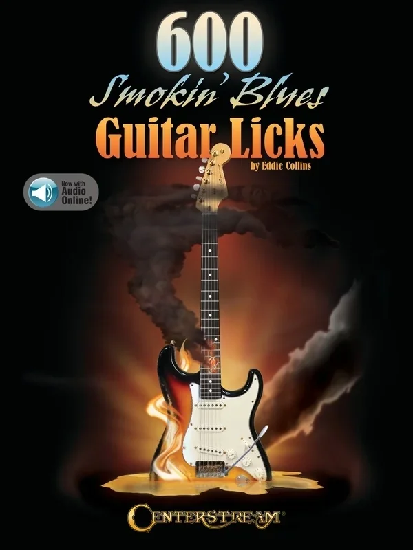 600 Smokin Blues Guitar Licks Tab Book/Online Audio