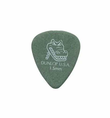 72 x Dunlop Gator Grip Green 1.50mm Heavy Guitar Picks USA Bulk Bag