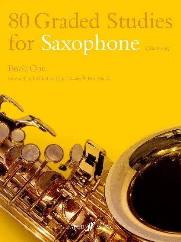 80 Graded Studies For Sax Book 1 (Softcover Book)