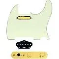 920D Custom Gold Foil Loaded Pickguard for Tele With T3W-G Control Plate Mint Green