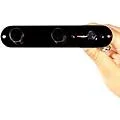 920D Custom T3W-REV Loaded Telecaster Control Plate, Reverse w/ Volume Forward Black