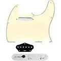 920D Custom Texas Vintage Loaded Pickguard for Tele With T3W-C Control Plate Aged White
