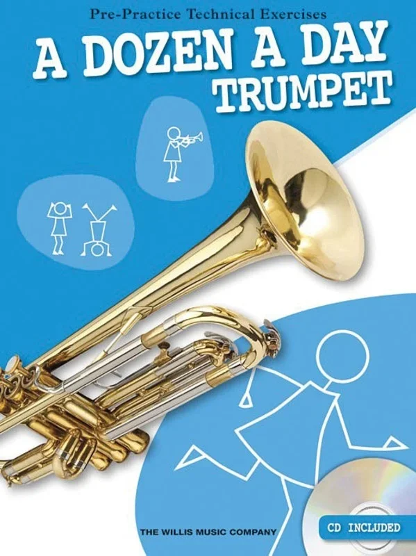 A Dozen A Day – Trumpet (Softcover Book/CD)