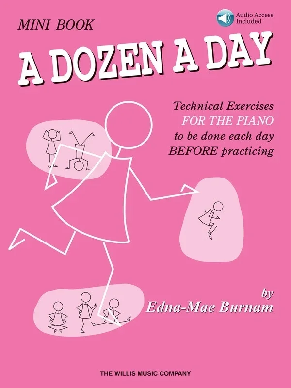 A Dozen A Day Mini Book/Online Audio (Softcover Book/Online Audio)