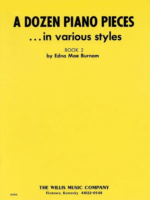A Dozen Piano Pieces Book 2 (Softcover Book)