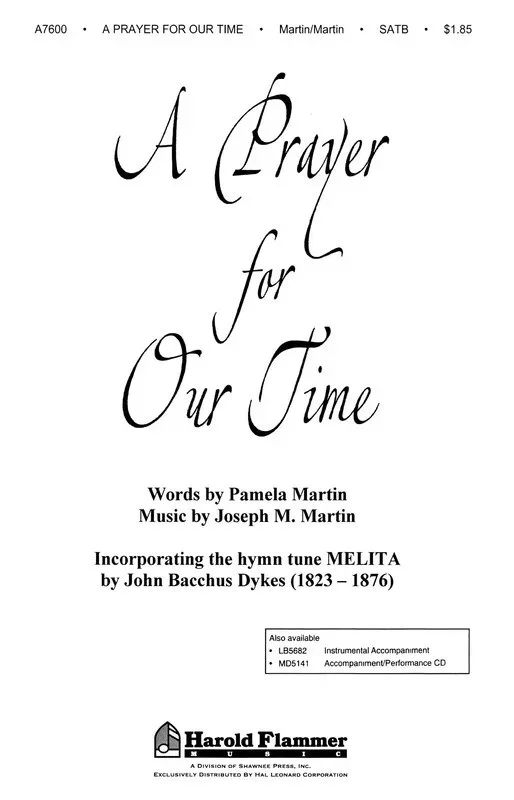 A Prayer For Our Time Orchestra Accompaniment (Music Score/Parts)
