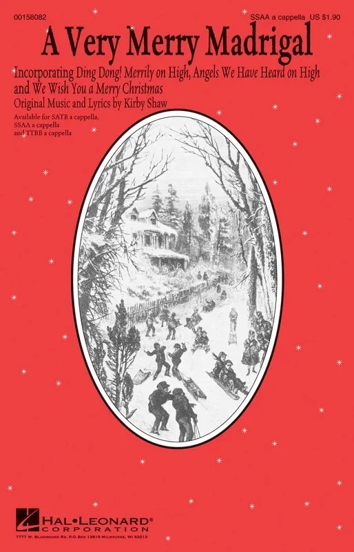 A Very Merry Madrigal SSAA A Cappella (Octavo)
