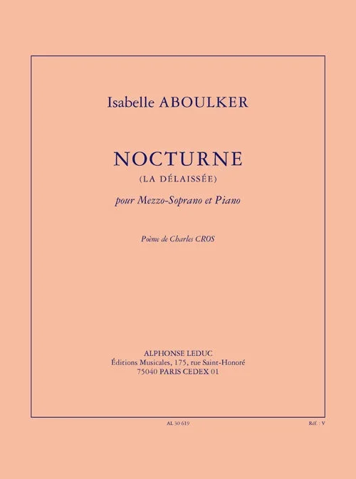 Aboulker: Nocturne (La délaissée)