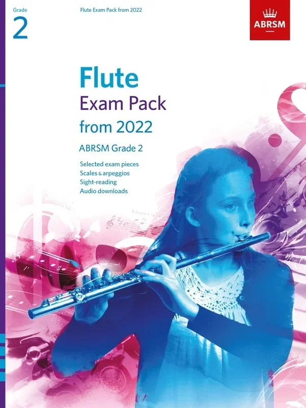 ABRSM Flute Exam Pack From 2022 Grade 2 Bk/Ola Sftcvr/Online Audio (Flute)