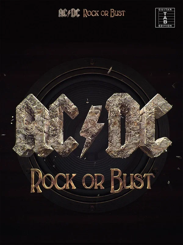 AC/DC – Rock Or Bust Guitar TAB (Softcover Book)