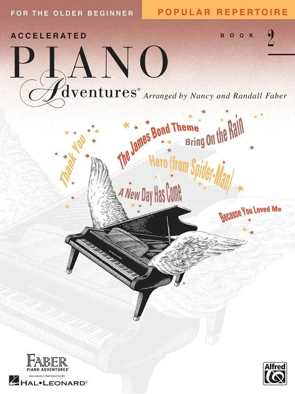Accelerated Piano Adventures Book 2 Pop Repertoire (Softcover Book)