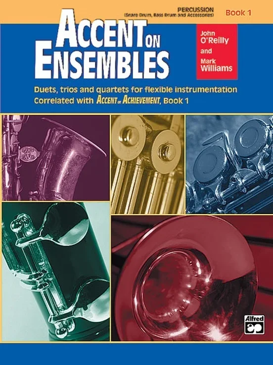 Accent On Ensembles Book 1 Percussion