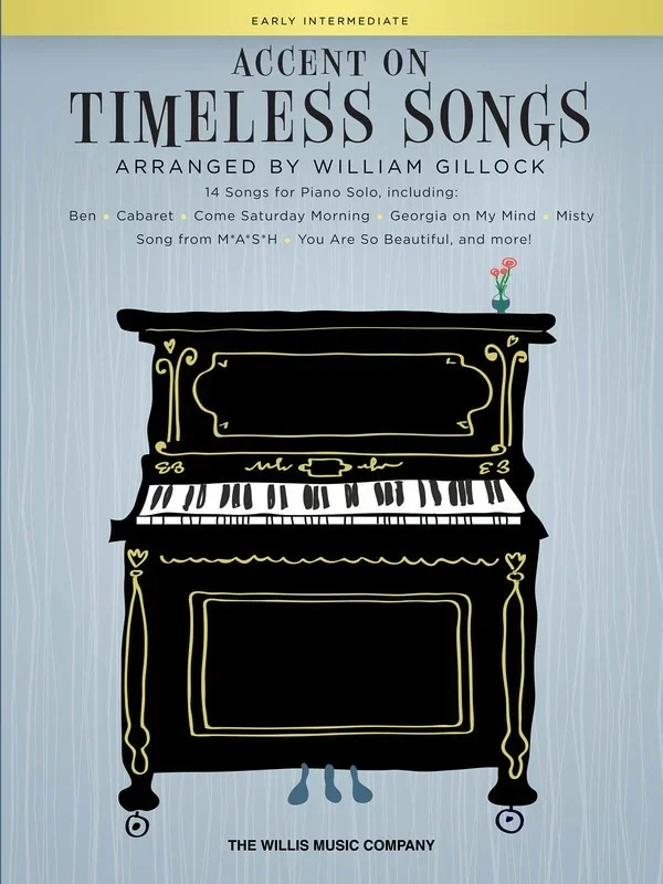 Accent On Timeless Songs For Piano Arr Gillock (Softcover Book)