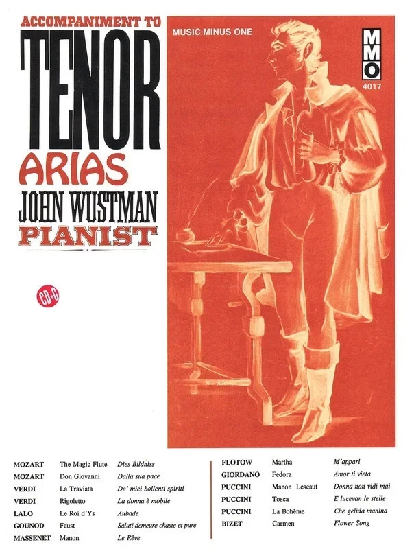 Accompaniment To Tenor Arias Book/CD (Softcover Book/CD)