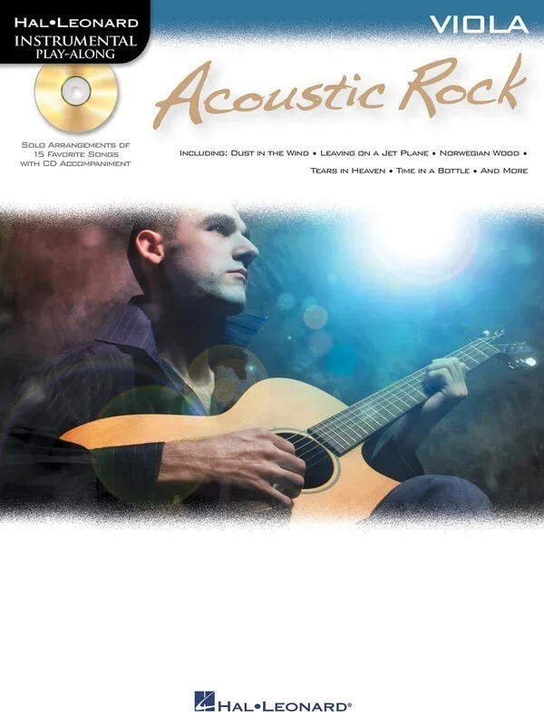 Acoustic Rock Book/CD Viola (Softcover Book/CD)