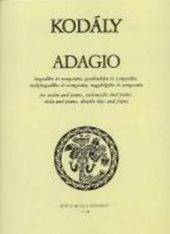Adagio Violin Or Viola Or Vlc Or Bass Piano