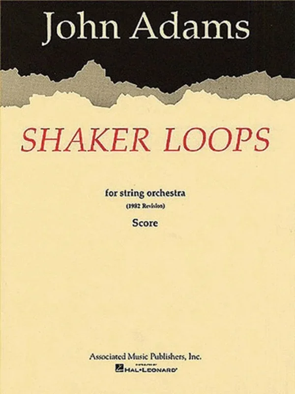 Adams – Shaker Loops So Full Score