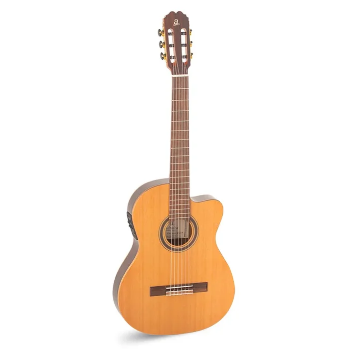 Admira Virtuoso-ECT Thin Body Cutaway Classical Guitar with Fishman Preamp