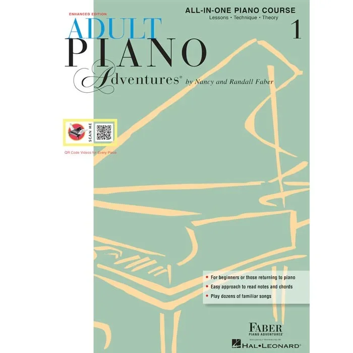 Adult Piano Adventures All in One Course Book 1