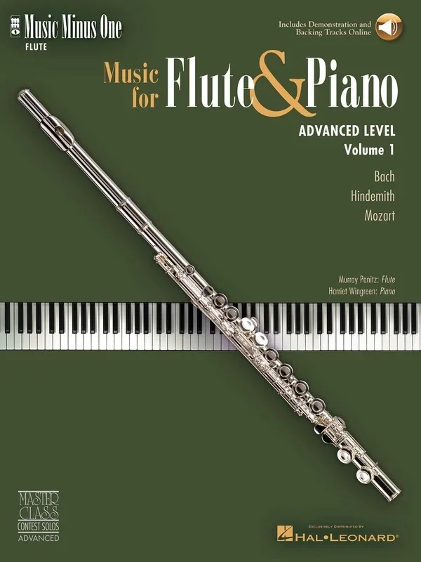 Advanced Flute Solos Vol 1 Book/CD (Softcover Book/CD)