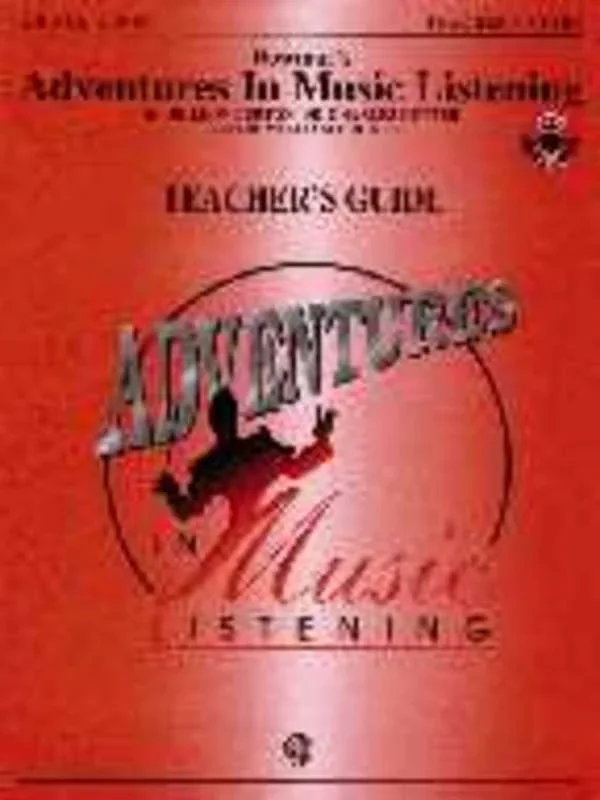 Adventures In Music Listening Lev 2 Teacher Book/CD Book