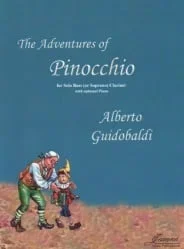 Adventures of Pinocchio – Bass (or Soprano) Clarinet Unaccompanied (with optional Piano)