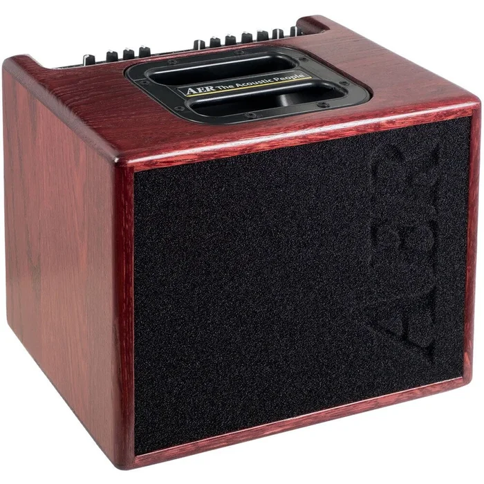AER Compact 60/4 Acoustic Instrument Amplifier Oak with Mahogany Stain Finish 60 Watt