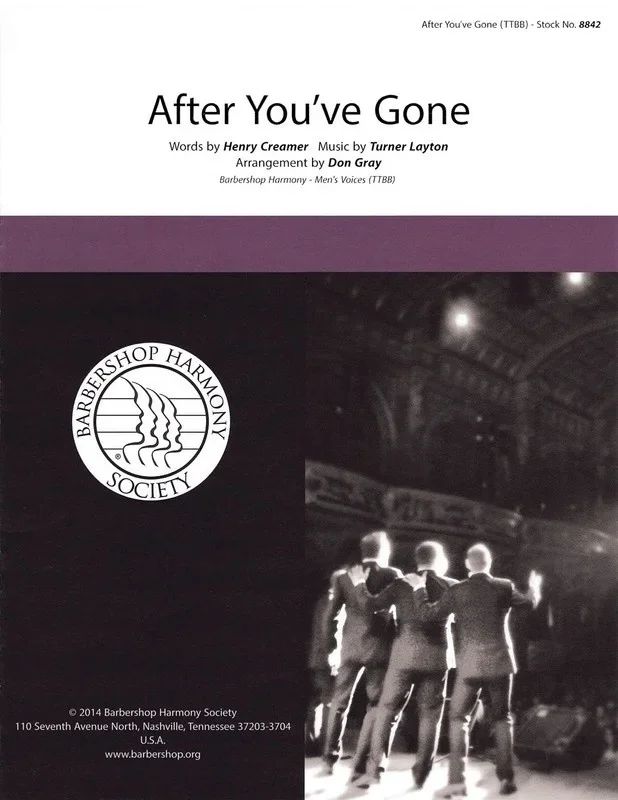 After Youve Gone TTBB (Octavo)