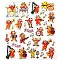 AIM Musical Cat Stickers Standard