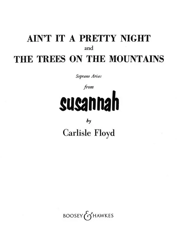 Aint It Pretty Nght Vo/Pn Book