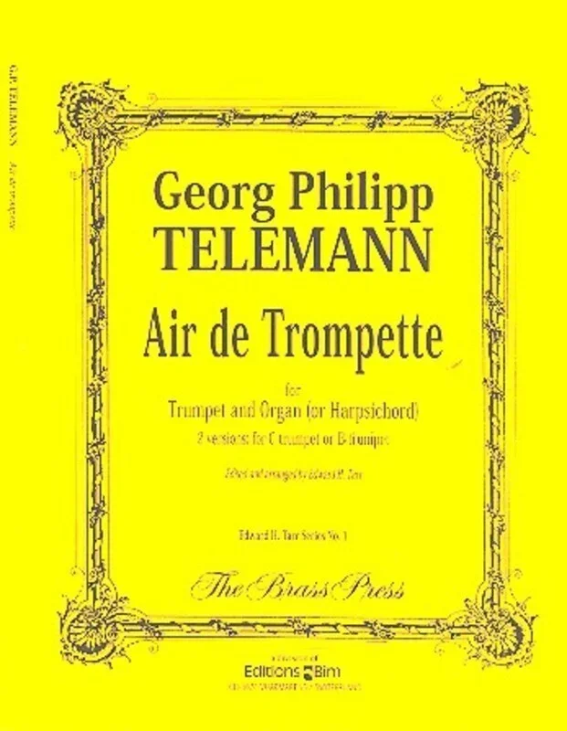 Air De Trumpet Trumpet And Org Book
