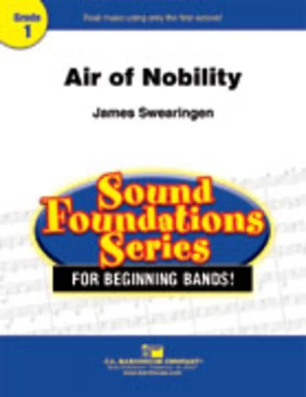 Air Of Nobility Concert Band Score/Parts