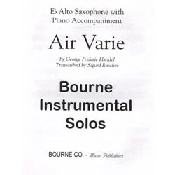 Air Varie – Alto Sax and Piano