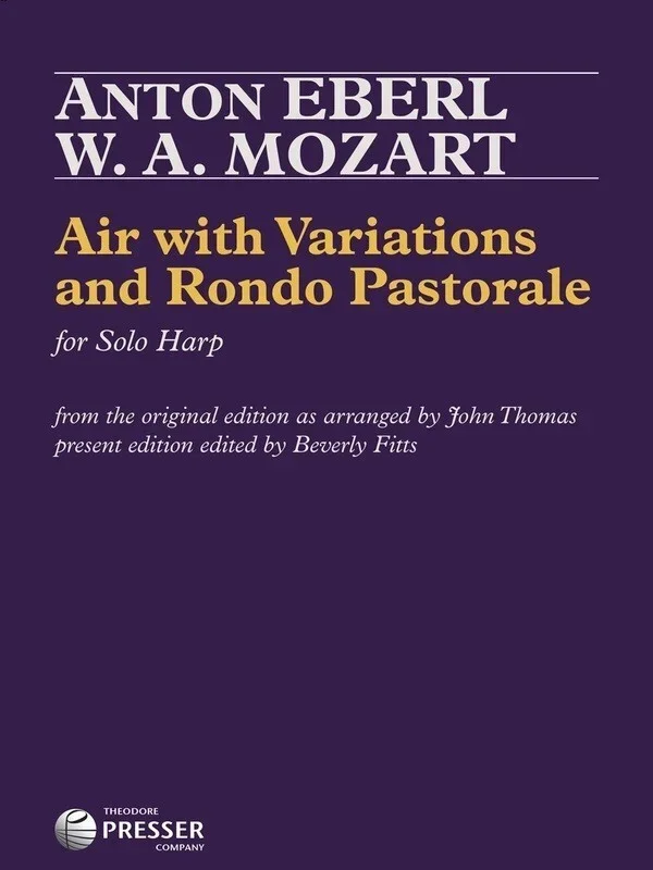 Air With Variations and Rondo Pastorale Harp (Softcover Book)